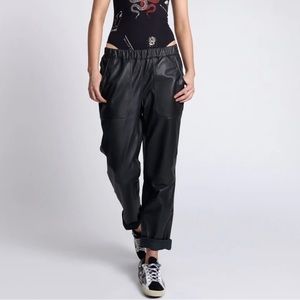 SOLD OUT One Teaspoon Leather Shabbie Pant